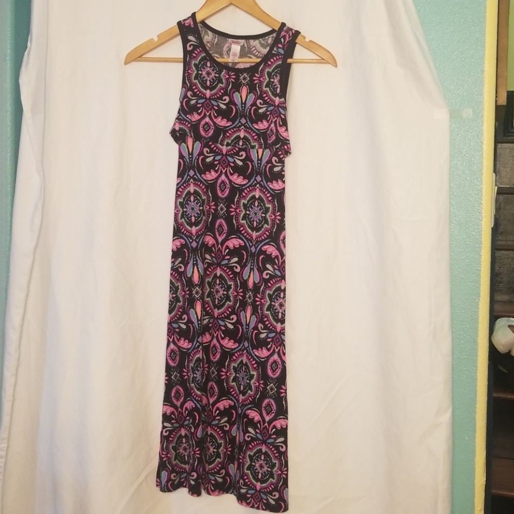 Justice neon dress size 7